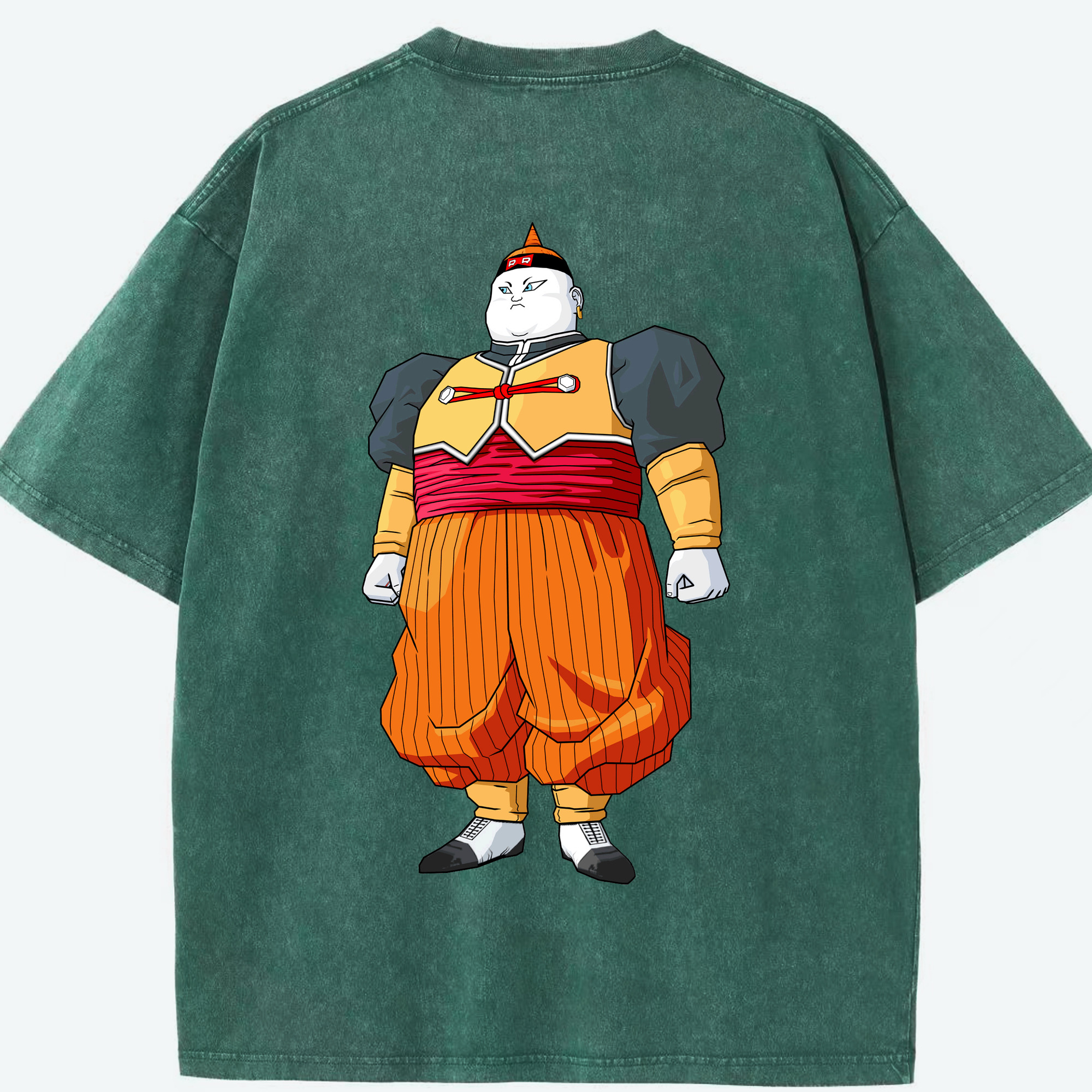 （画像用） ドラゴンボール DRAGON BALL 綿100% ヴィンテージ風 半袖Tシャツ（背面プリント）